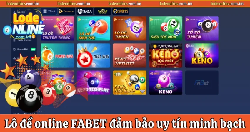 Lô đề online FABET luôn đảm bảo sự uy tín và minh bạch